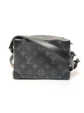 Louis Vuitton Shoulder Bag Monogram Eclipse Mini Soft Trunk